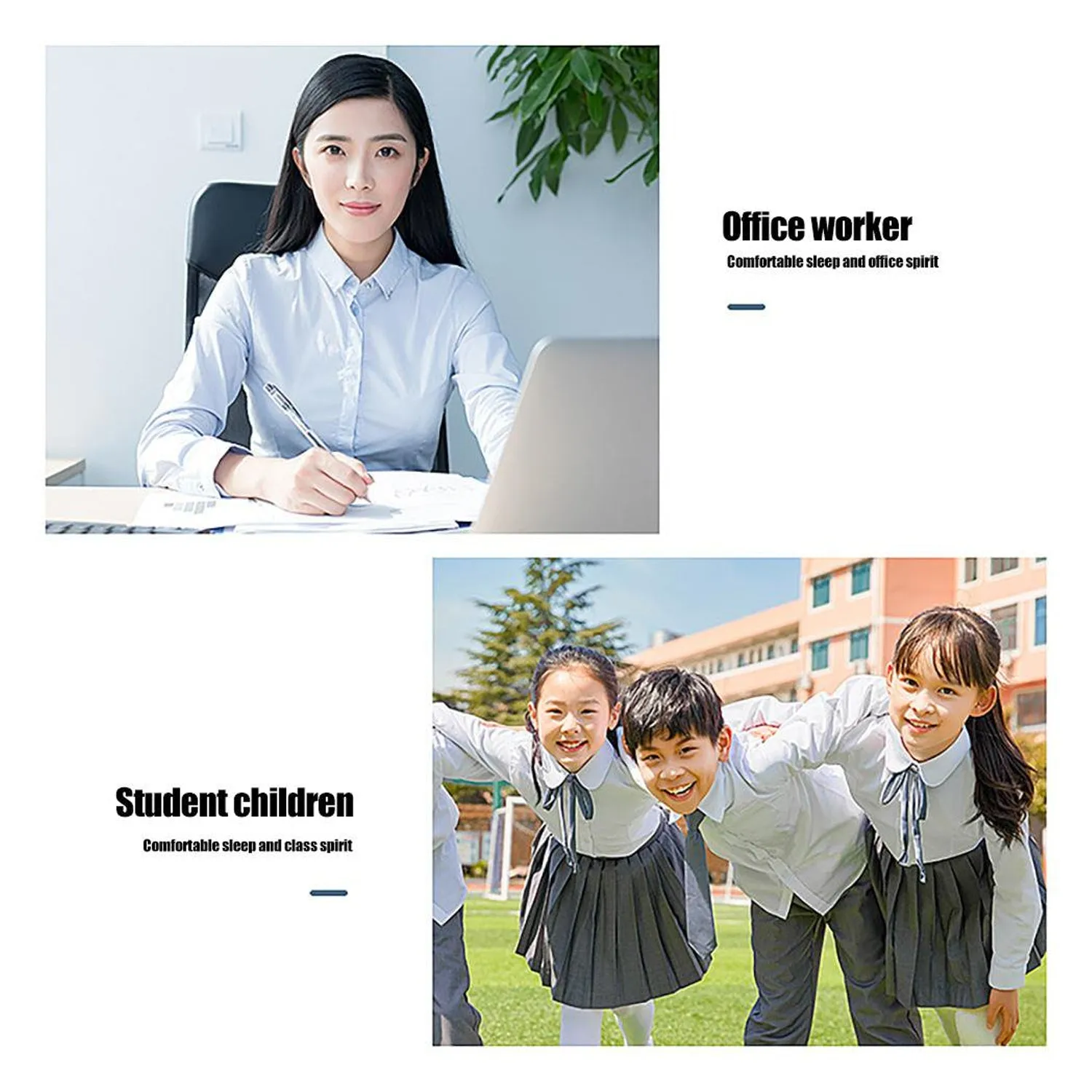 1152 Office Desk Pillow Foldable School Desk Pillow For Office Workers and Home Table