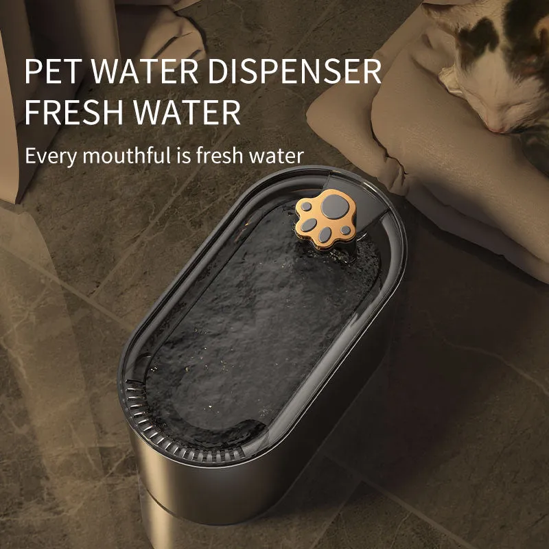 3L LED Pet Water Fountain - Ultra-Quiet, Automatic Hydration for Cats & Dogs - Standard & High-End Models