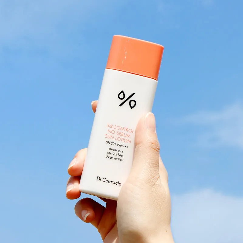 5α Control No Sebum Sun Lotion SPF50  PA    