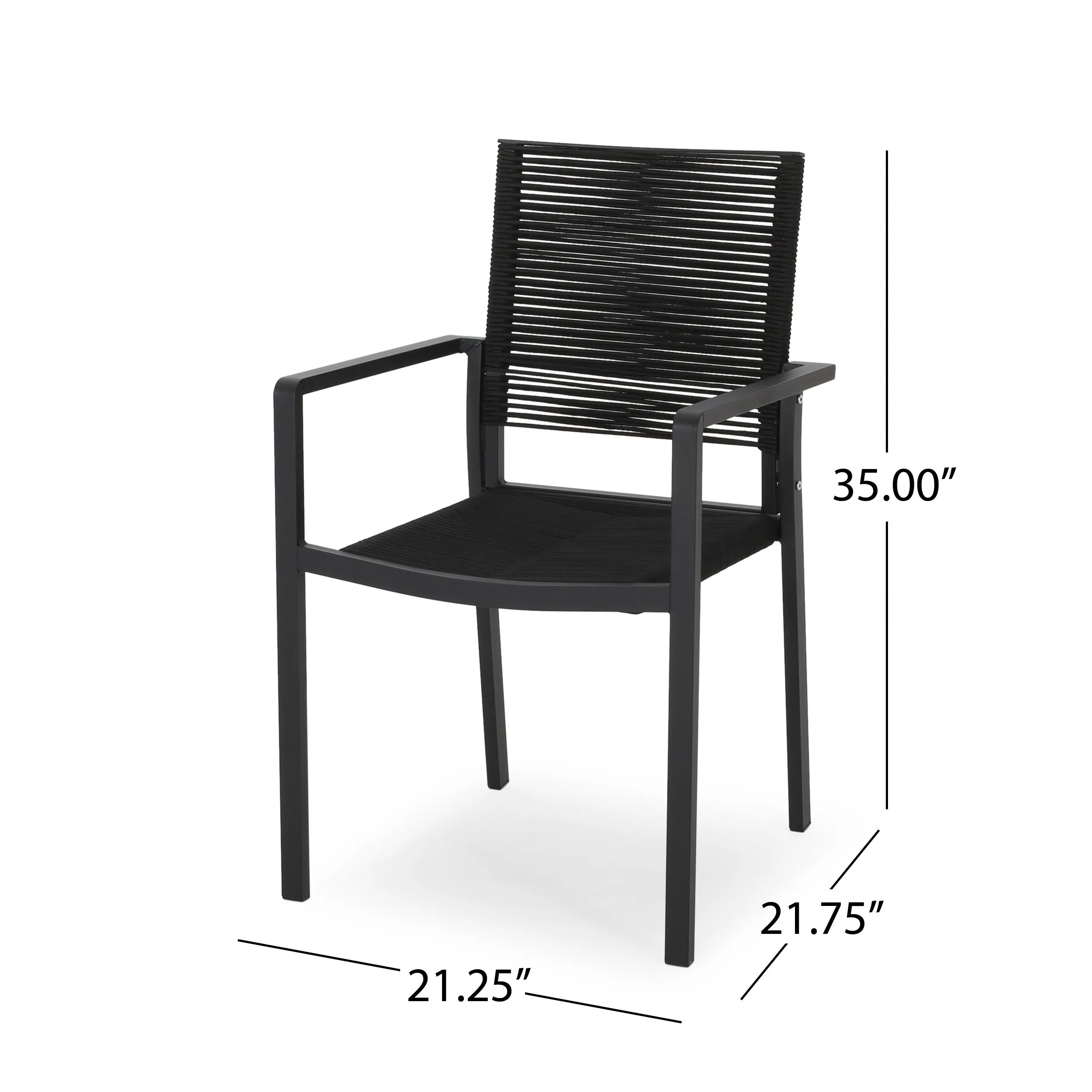 6 Seater Aluminum Dining Set - NH108013