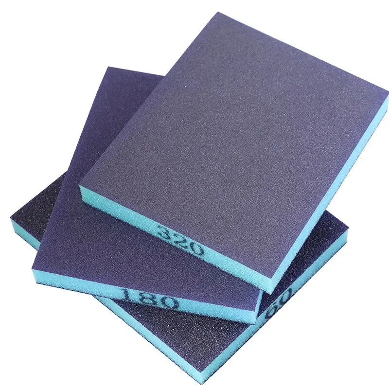 6pcs Sanding Sponge 60 320 Grit for Metal Wood Polishing 120 96 13mm