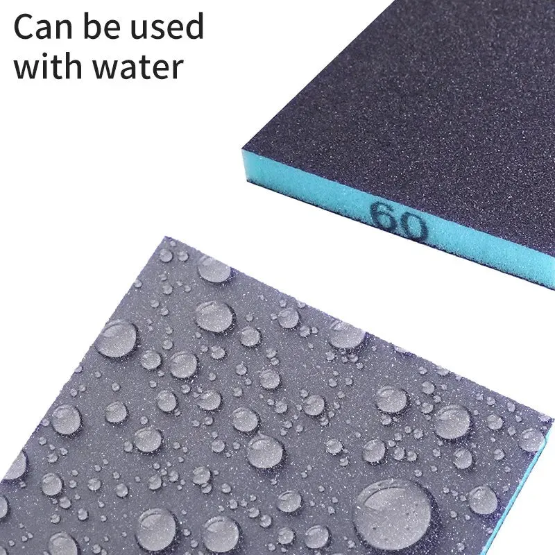 6pcs Sanding Sponge 60 320 Grit for Metal Wood Polishing 120 96 13mm