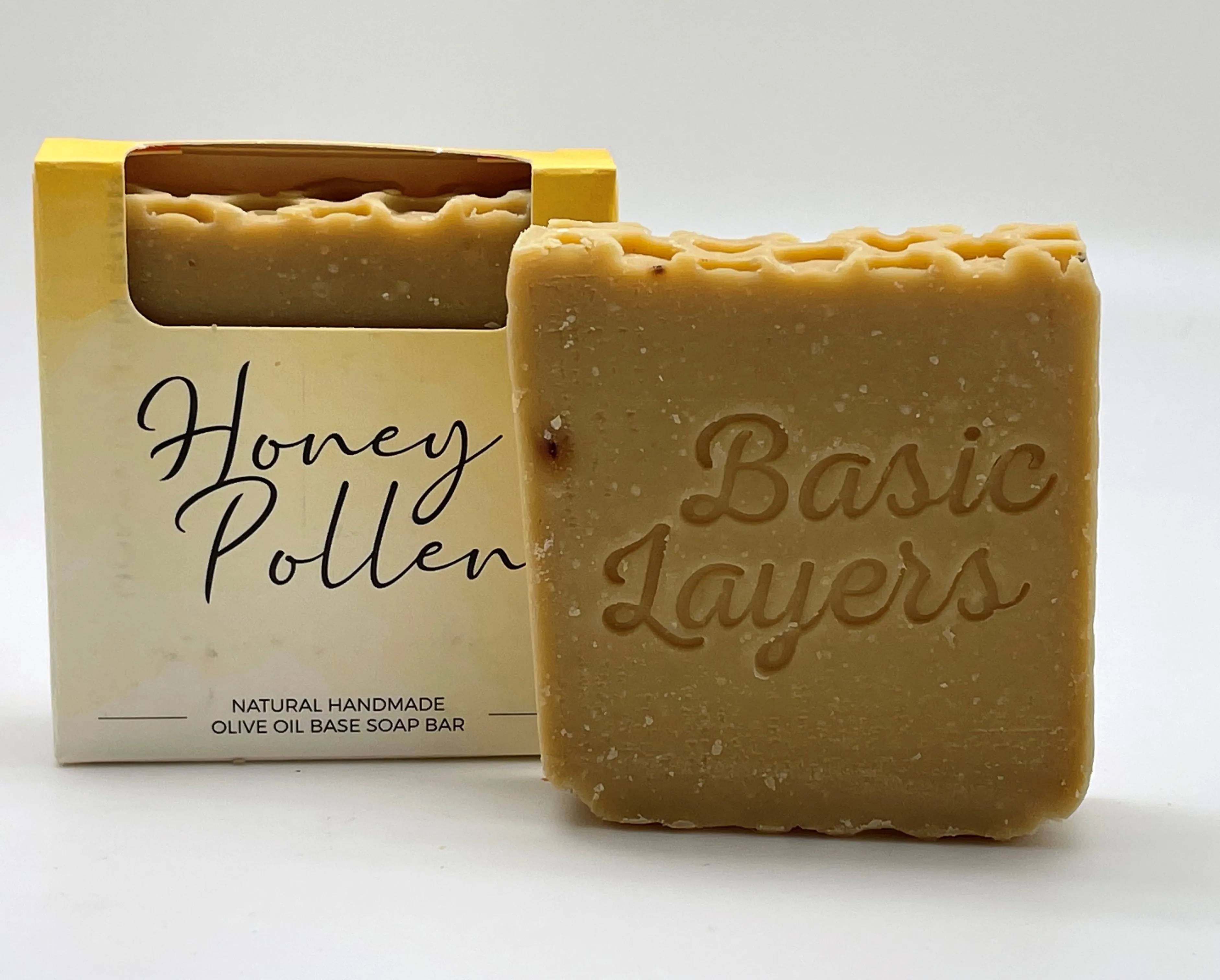 ARTISAN HAND MADE SCENTED HONEY POLLEN SOAP