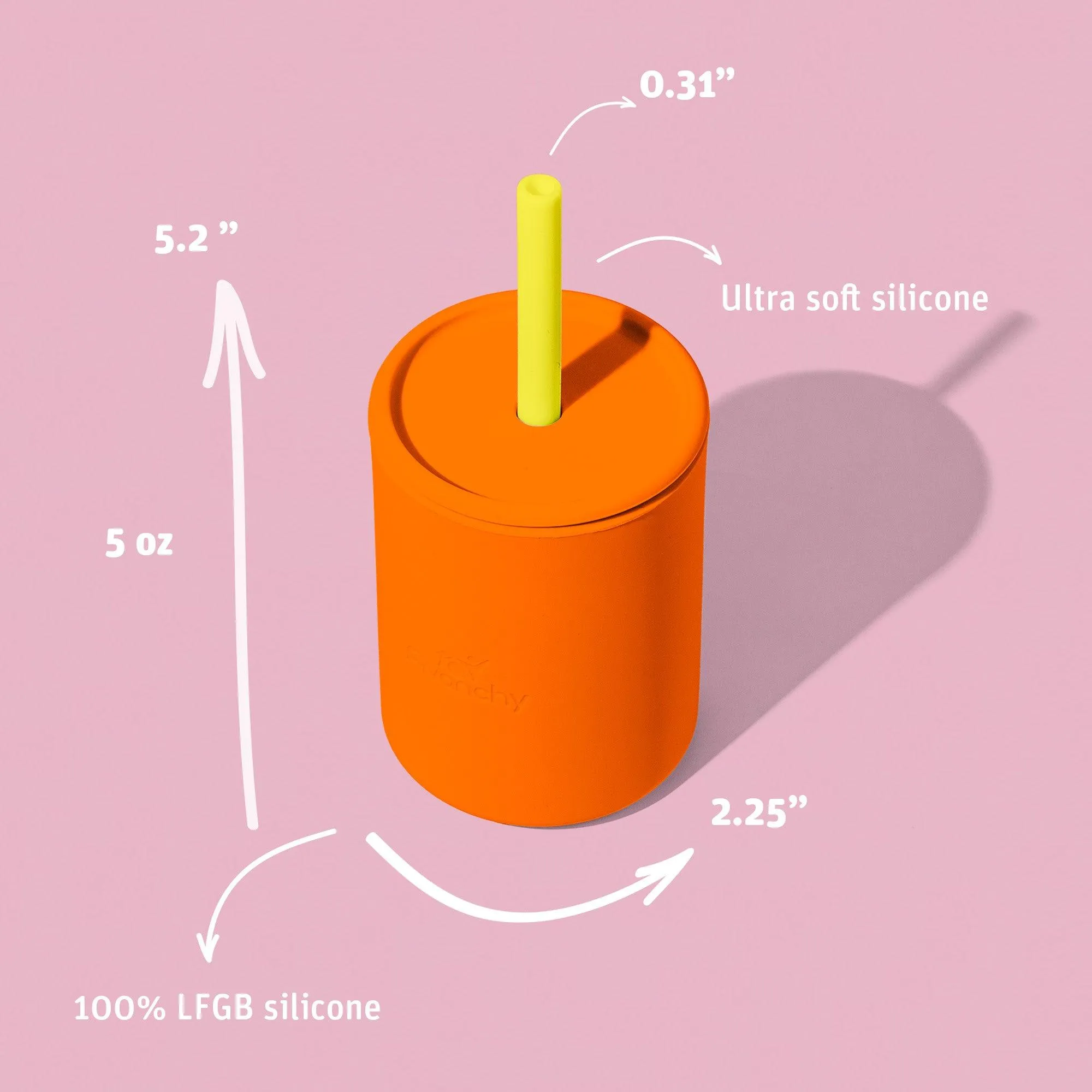 Avanchy Small Silicone Baby Cup 5oz