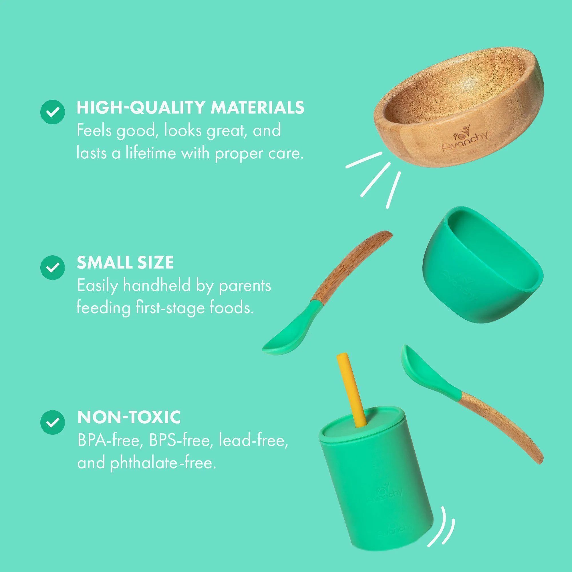Avanchy Small Silicone Baby Cup 5oz