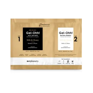 Avry Beauty Gel-Ohh! Jelly Spa 2-Step Pedi Bath - Milk & Honey