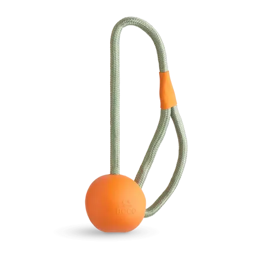 Beco - Natural Rubber Slinger Ball - Orange
