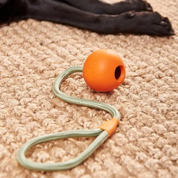 Beco - Natural Rubber Slinger Ball - Orange