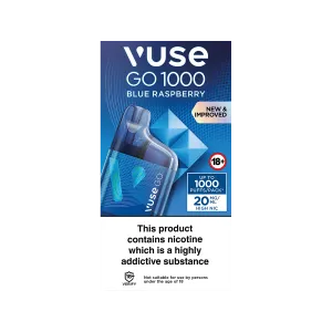 Blue Raspberry Vuse Go 1000 Box Disposable Vape