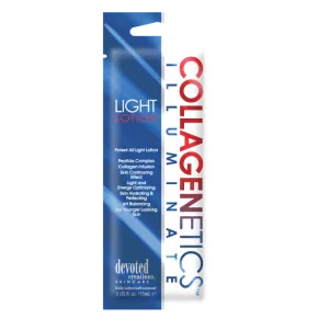 Devoted Creations Collagenetics Illuminate Light Lotion Packette .5 oz.