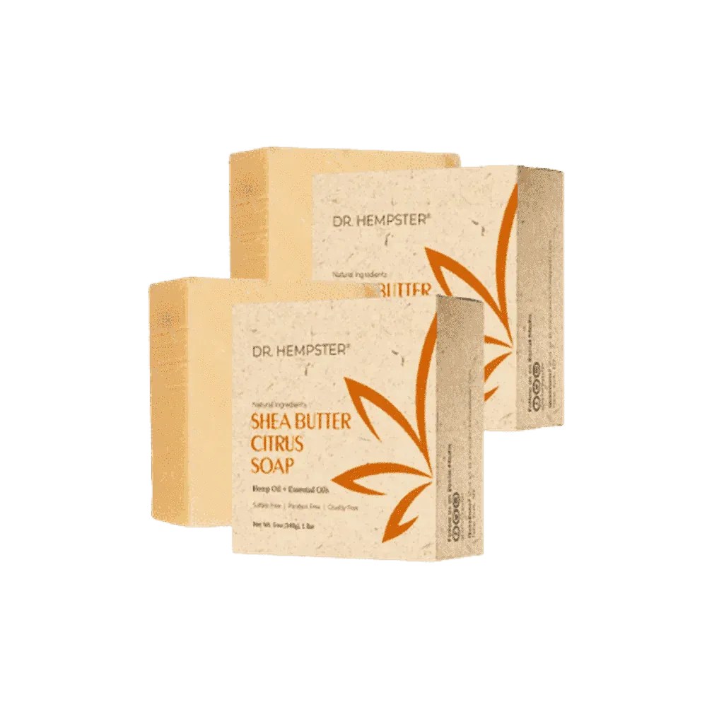 Dr. Hempster Moisturizing Hemp & Shea Butter Citrus Soap