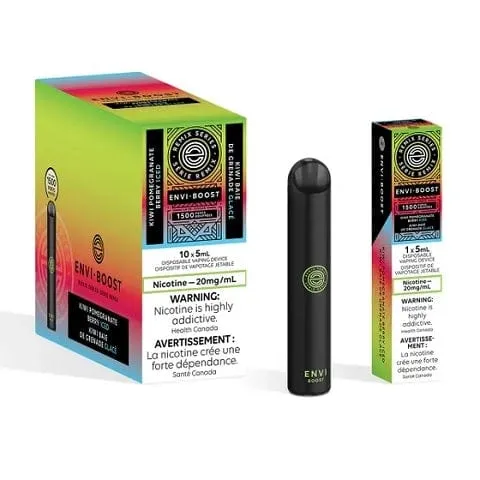 ENVI Boost Disposable Vape - 1500 Puffs - 5mL