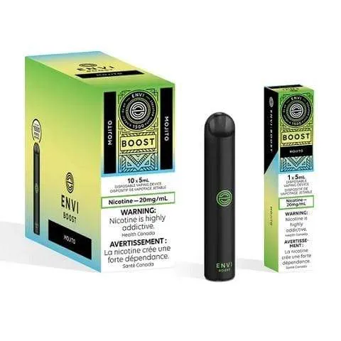 ENVI Boost Disposable Vape - 1500 Puffs - 5mL
