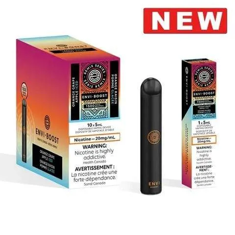 ENVI Boost Disposable Vape - 1500 Puffs - 5mL