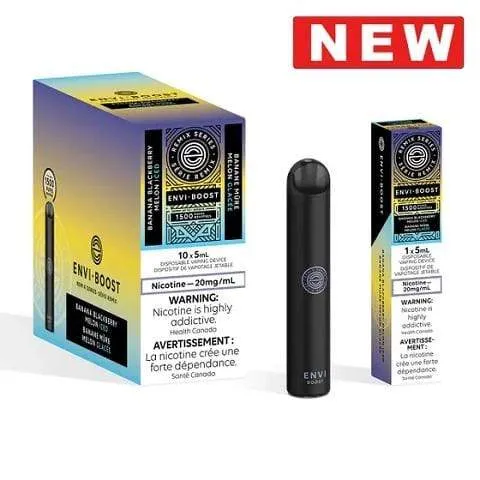 ENVI Boost Disposable Vape - 1500 Puffs - 5mL