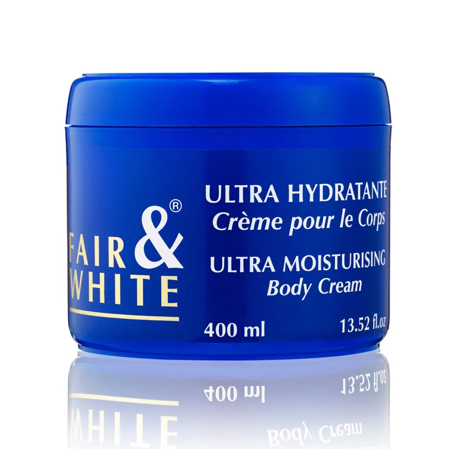 Fair & White Ultra Moisturising Body Cream (Blue Jar) 400 ml