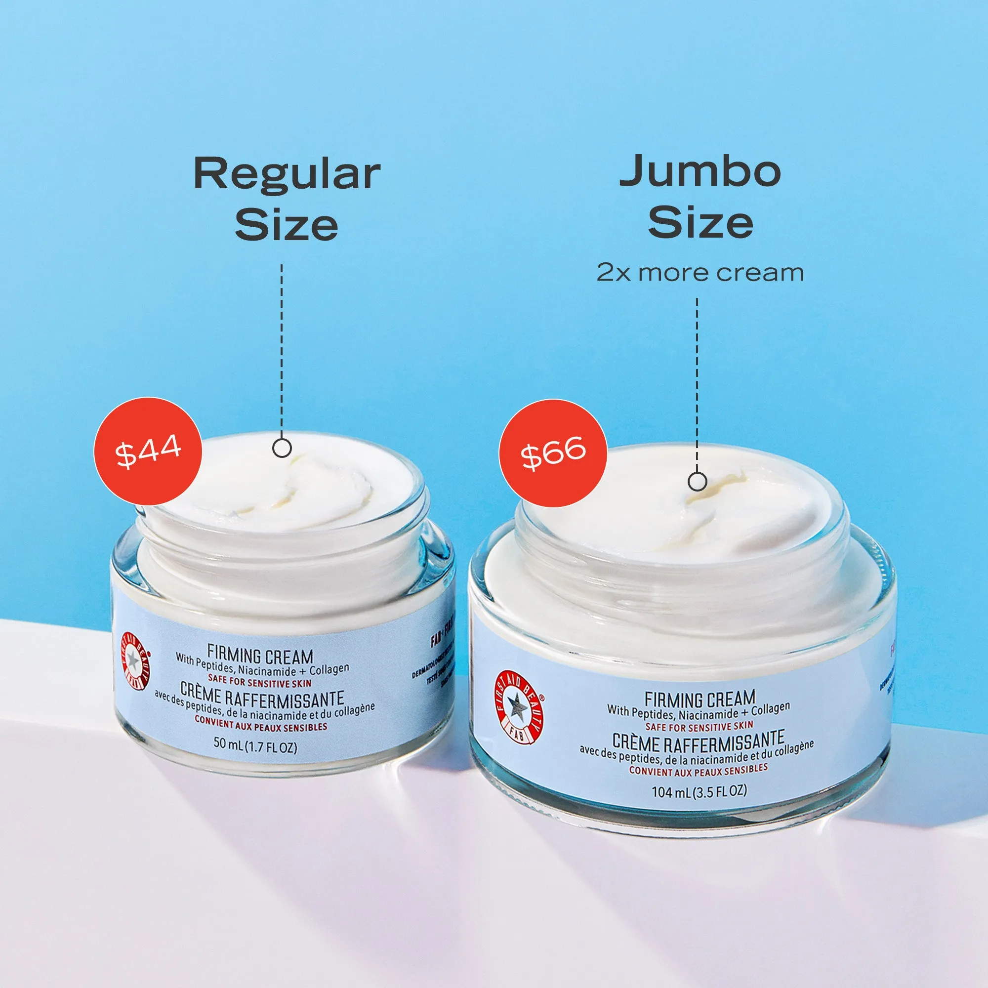 Firming Cream with Peptides, Niacinamide   Collagen Jumbo
