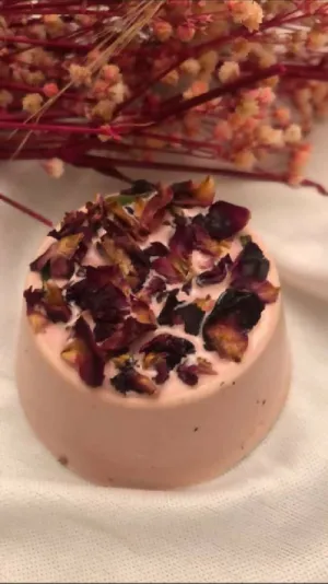 Glow & GO Organic Handmade Soap Natural scented Rose soap for all occasions