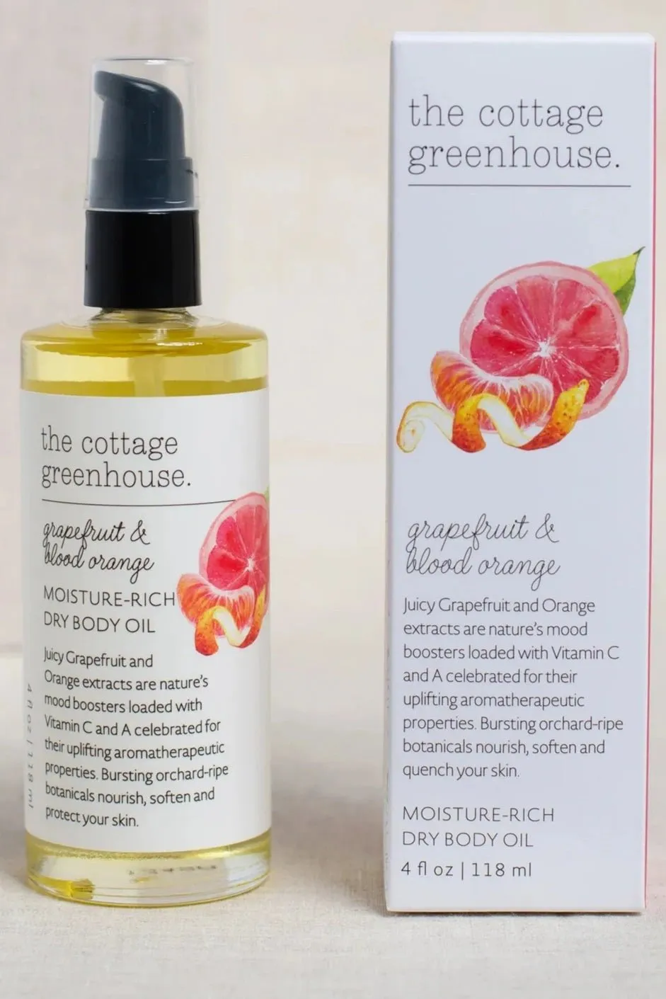 Grapefruit & Blood Orange Dry Body Oil