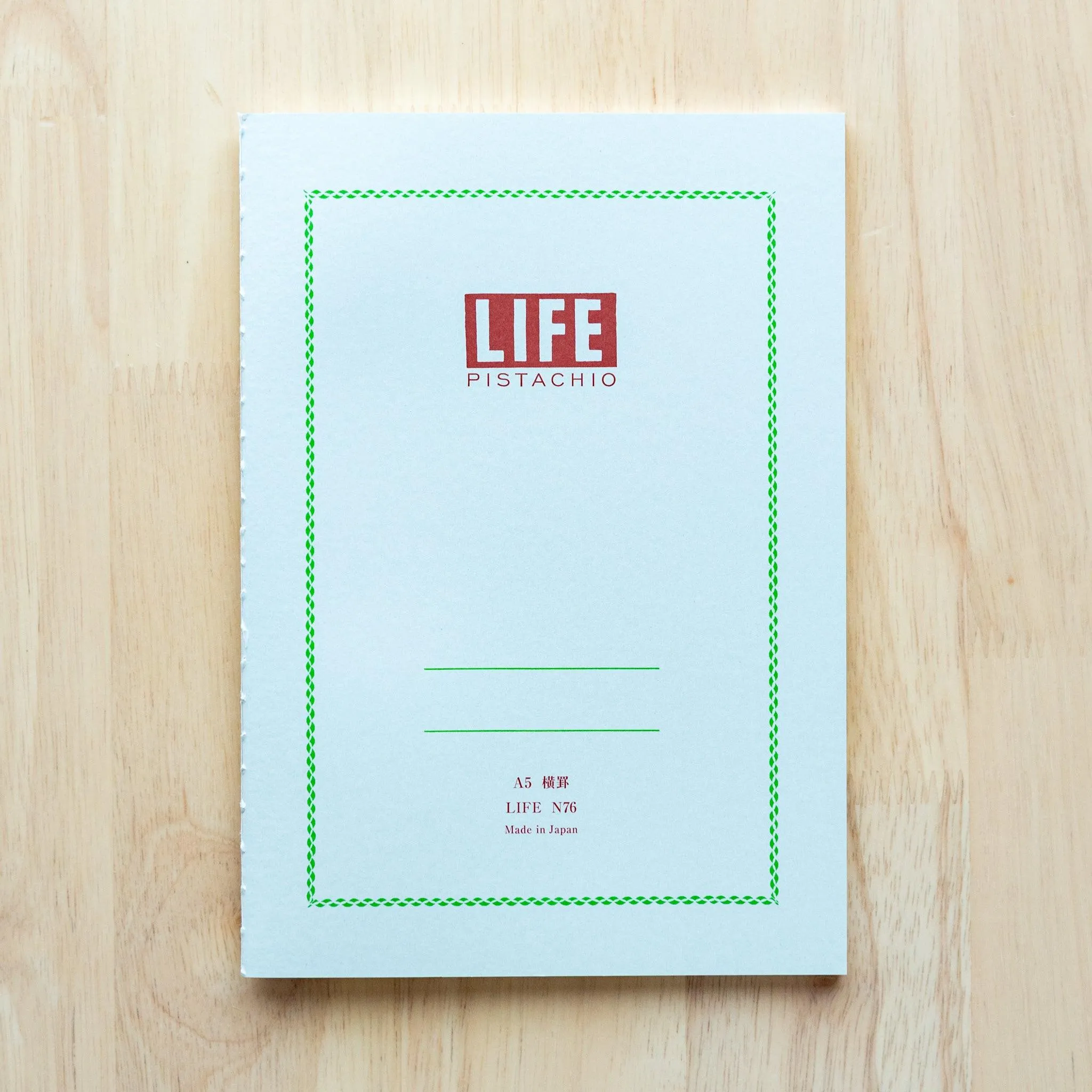 LIFE Pistachio Notebook