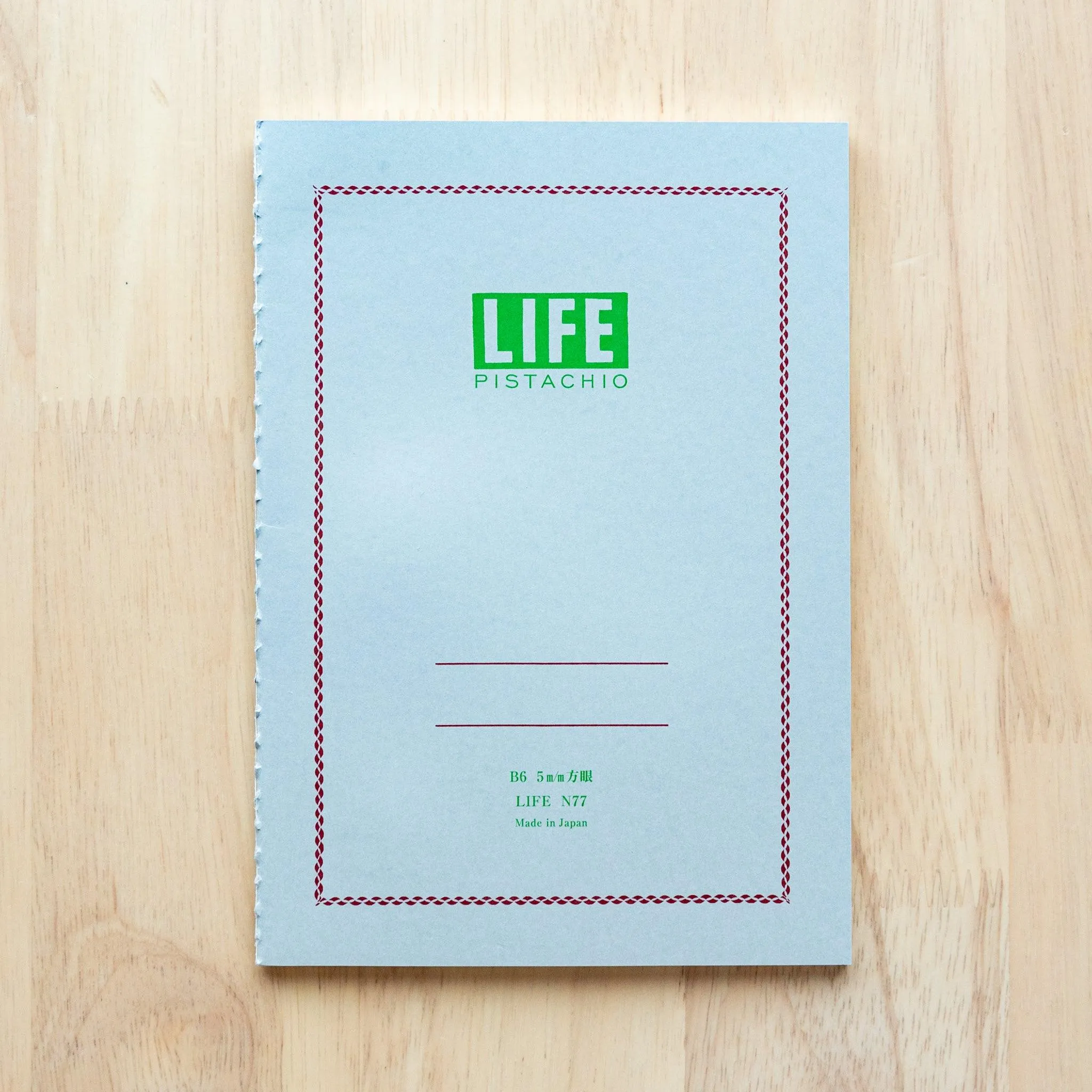 LIFE Pistachio Notebook
