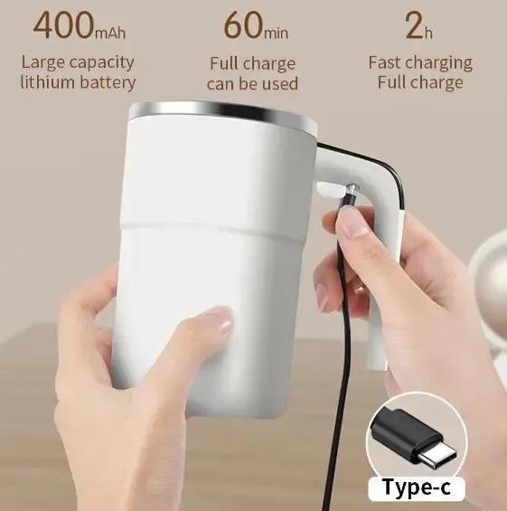 Magical Automatic Magnetic Stirring Cup - Effortless Beverage Mixing