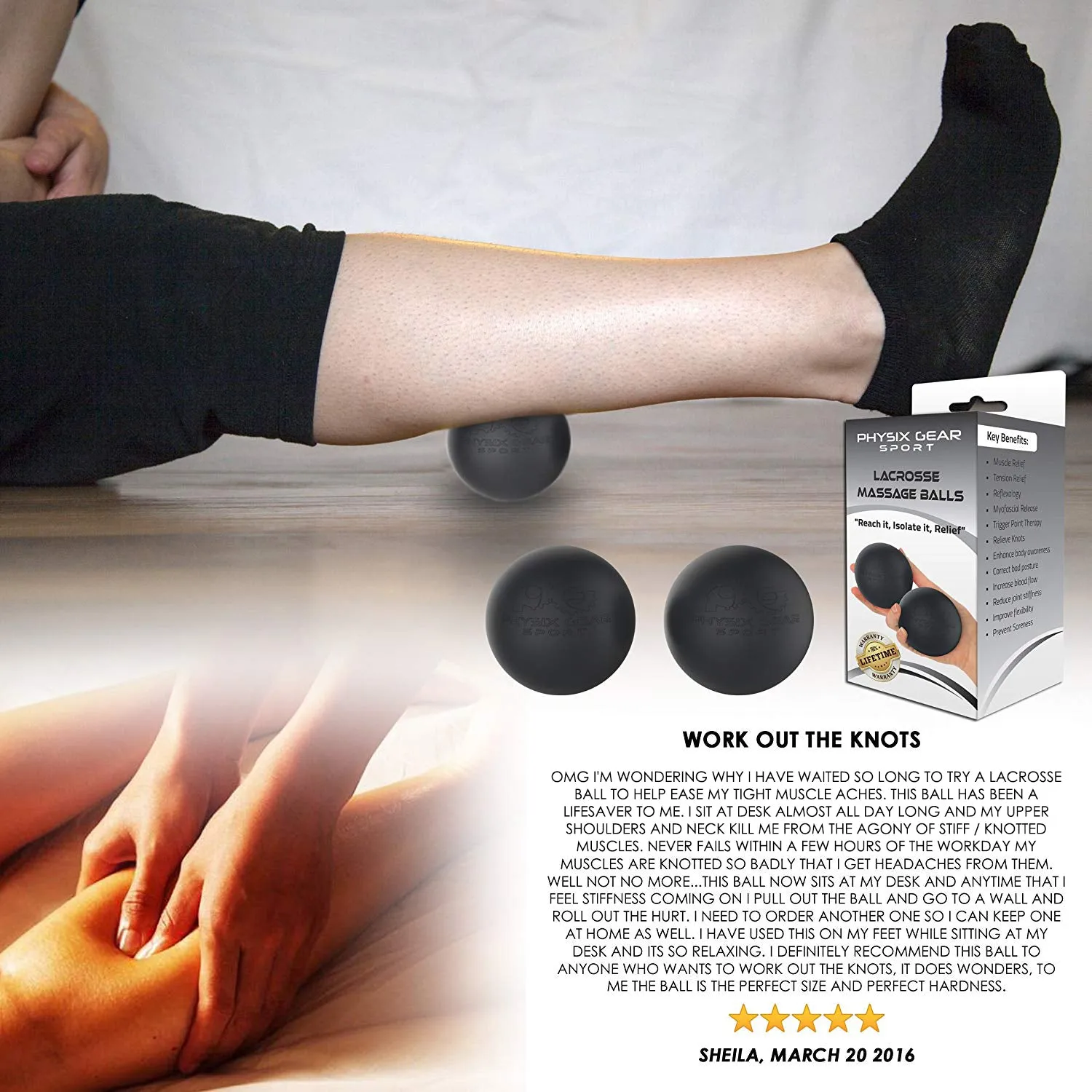 Massage Balls - Relaxation and Muscle Relief