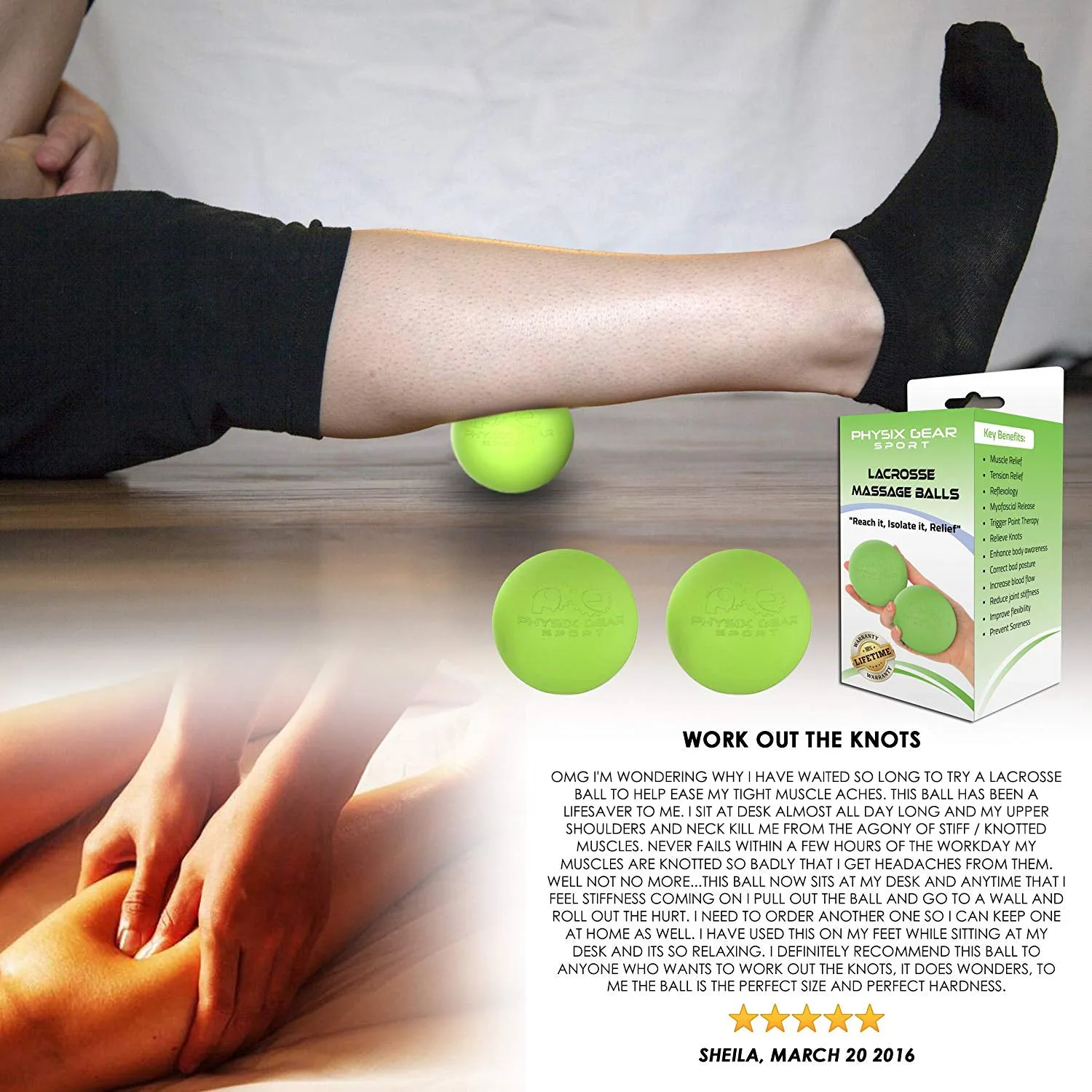 Massage Balls - Relaxation and Muscle Relief