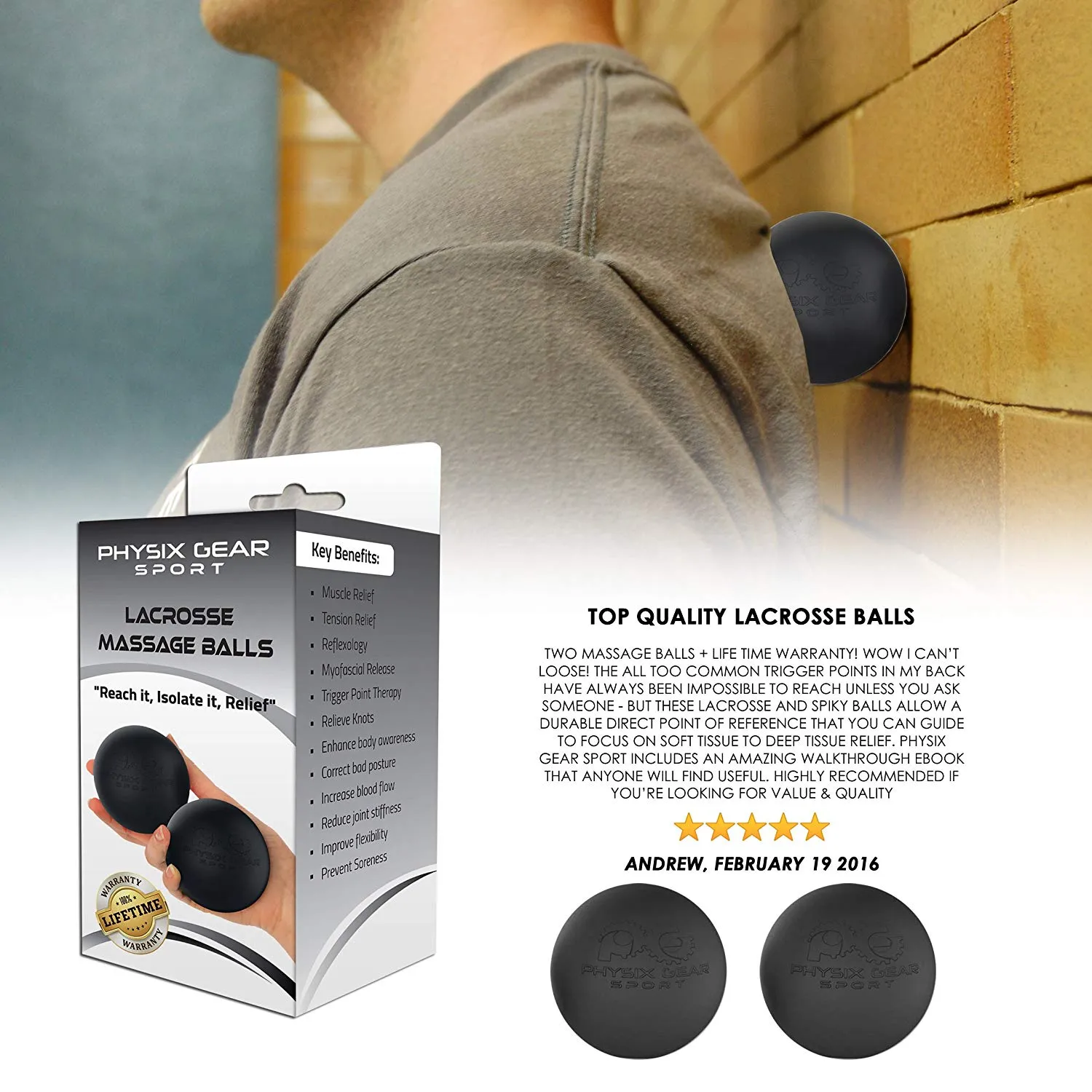 Massage Balls - Relaxation and Muscle Relief