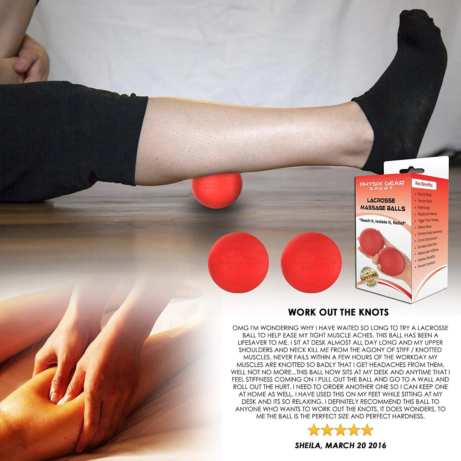 Massage Balls - Relaxation and Muscle Relief