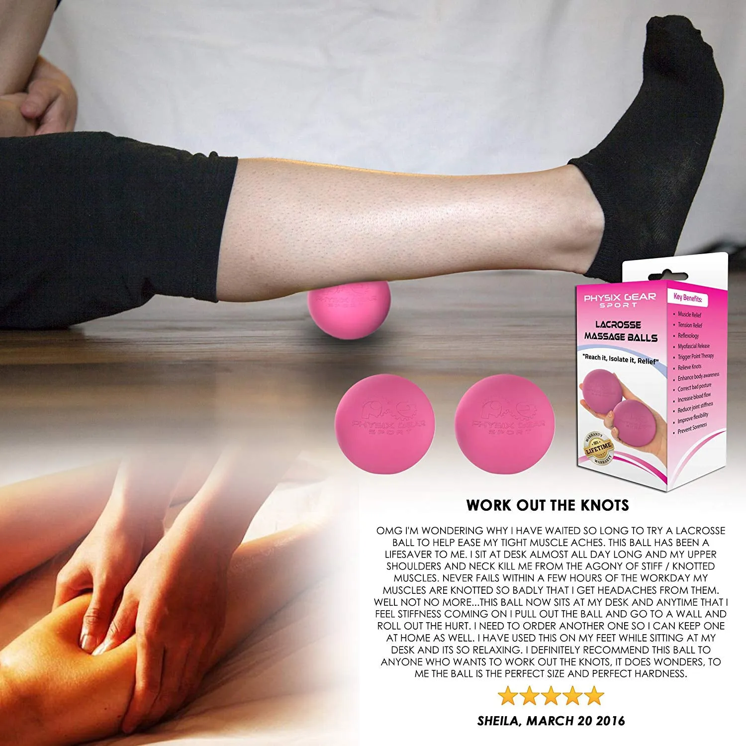 Massage Balls - Relaxation and Muscle Relief