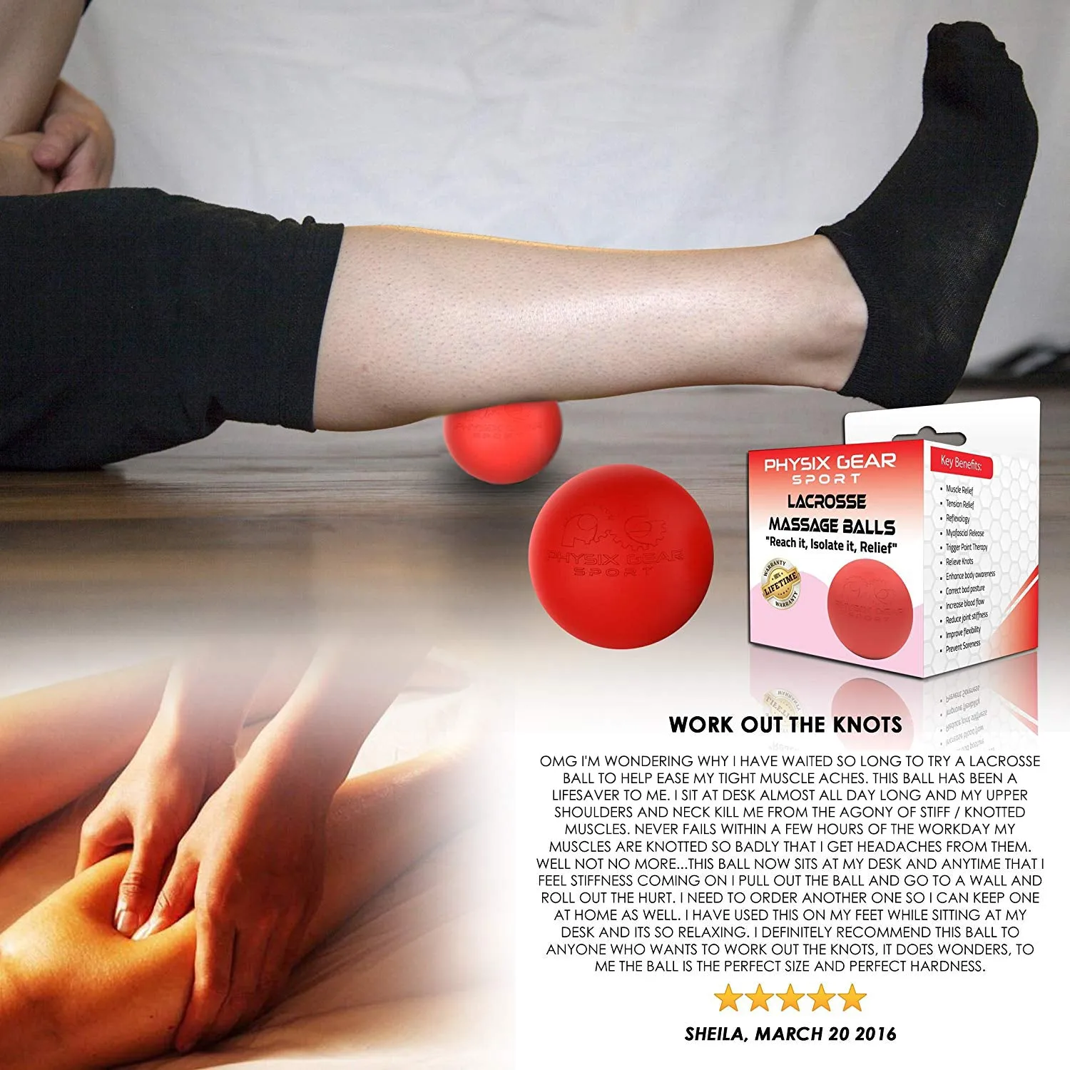 Massage Balls - Relaxation and Muscle Relief