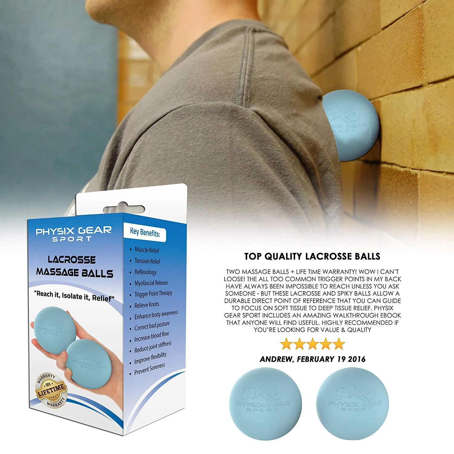 Massage Balls - Relaxation and Muscle Relief