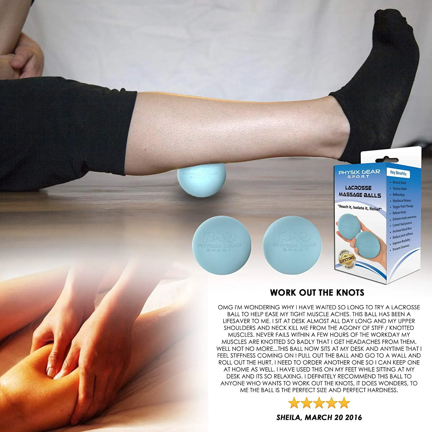 Massage Balls - Relaxation and Muscle Relief