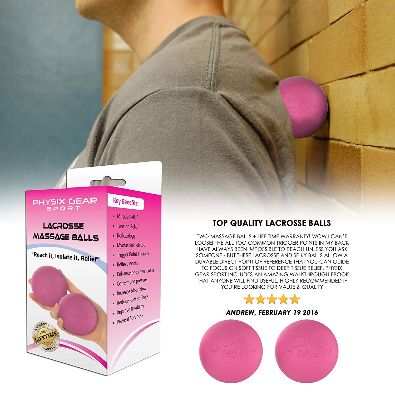 Massage Balls - Relaxation and Muscle Relief