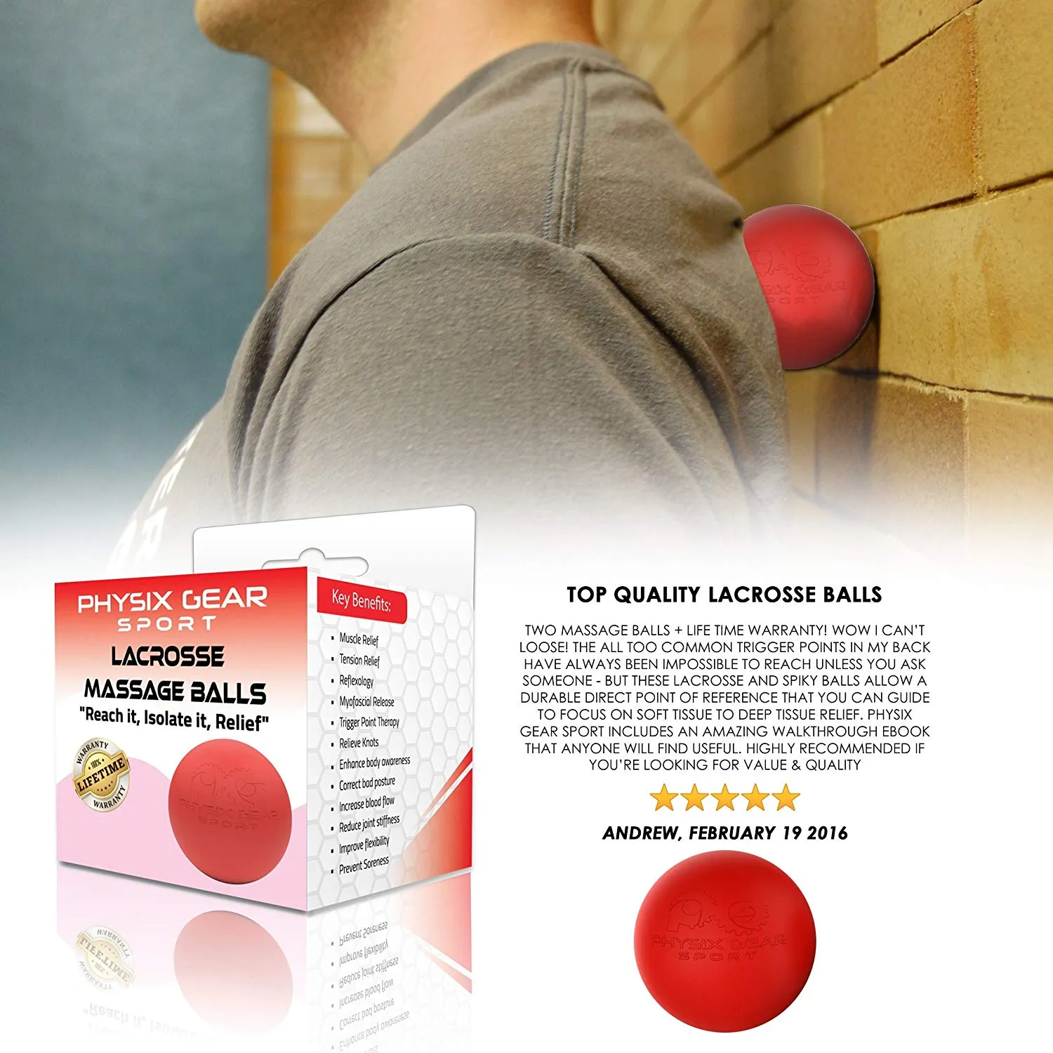 Massage Balls - Relaxation and Muscle Relief