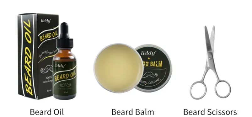 Men's Beard Care Kit With Essential Oils