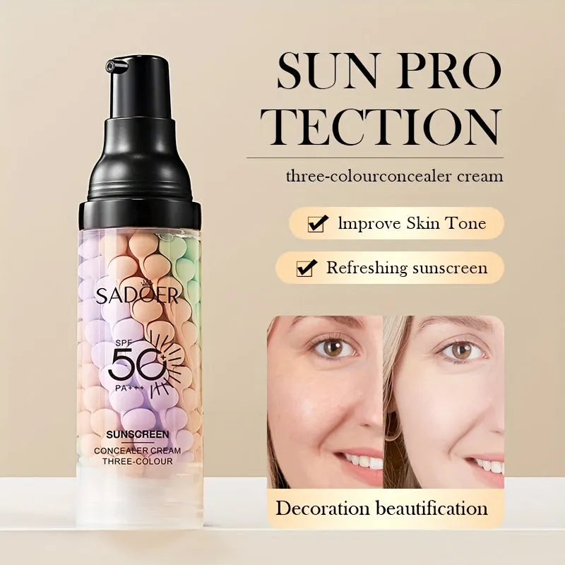 Nude Makeup Primer Refreshing Moisturizing and Skin Tone Correcting