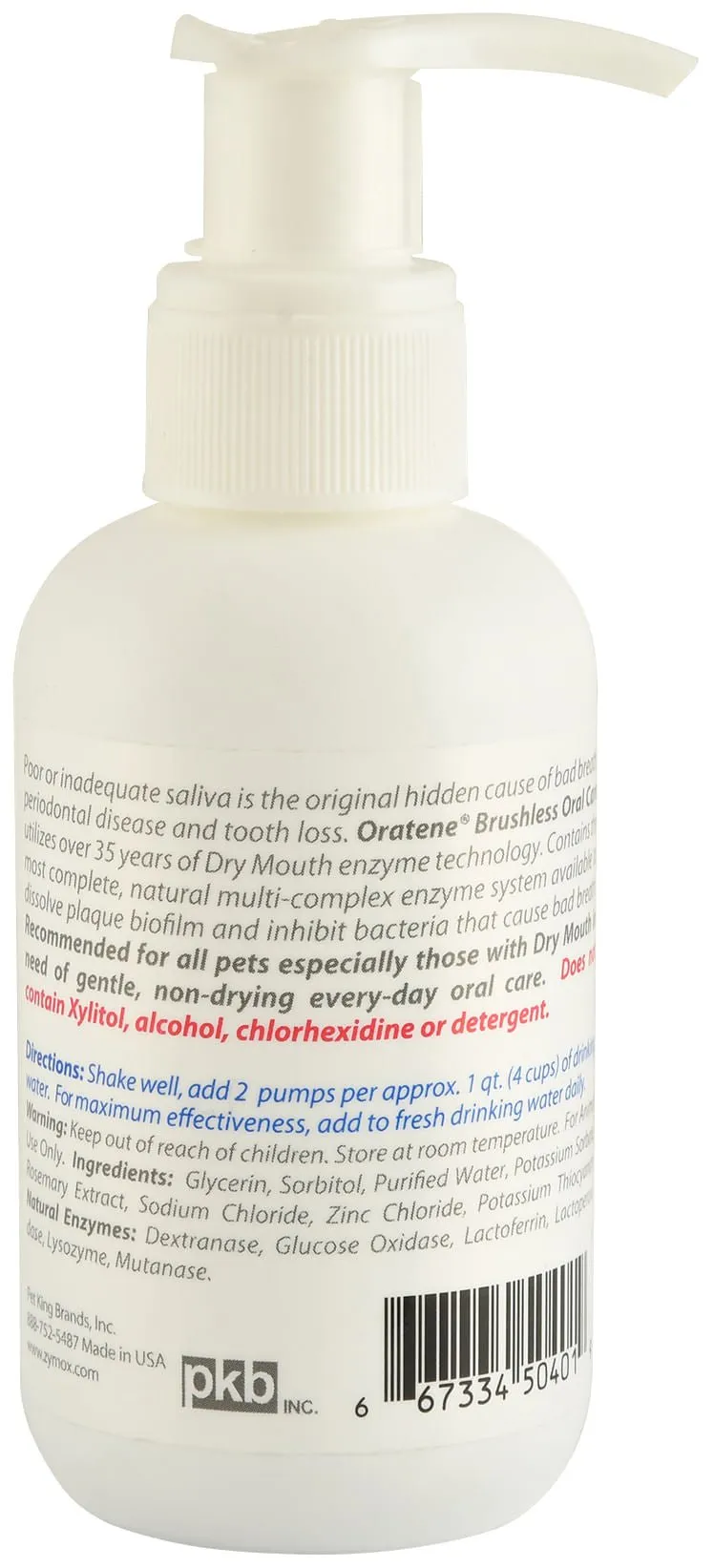 Oratene Brushless Oral Care Water Additive