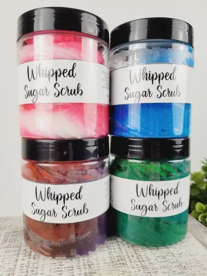 Peachy Clean Bath & Body, Whipped Sugar Scrubs