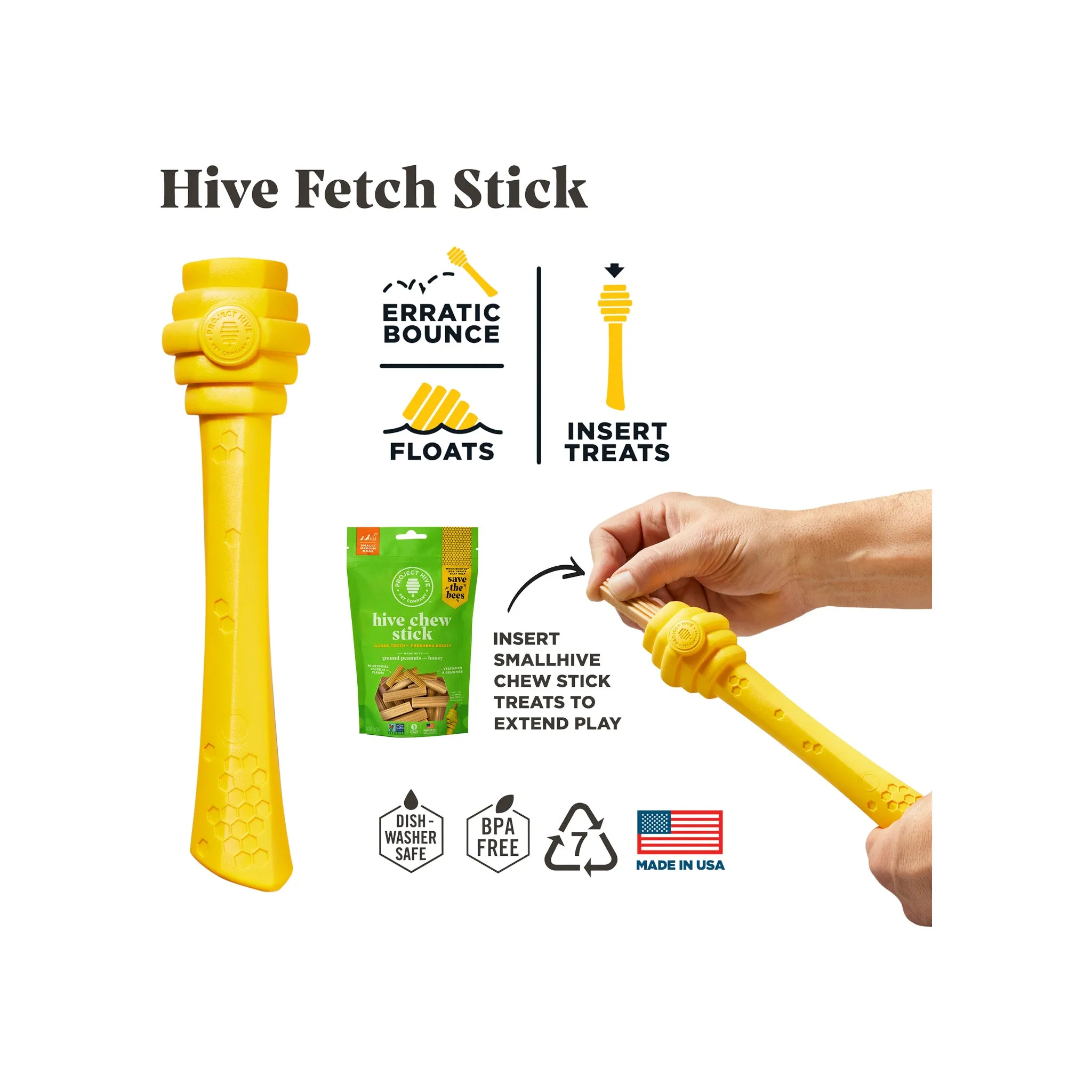 Project Hive Fetch Stick Toys