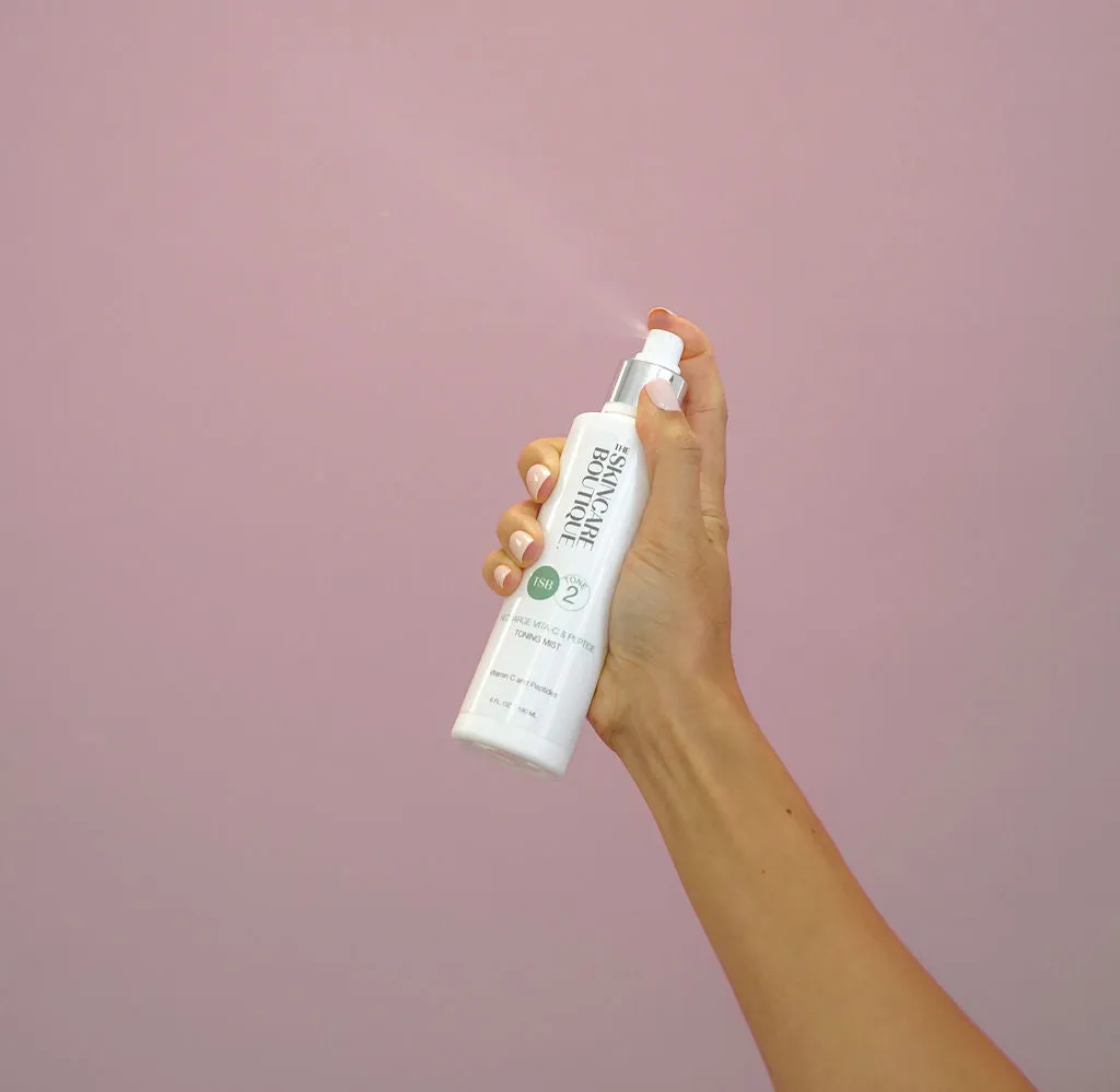 Recharge Vita-C & Peptide Toning Mist: Refresh, Hydrate, and Protect Against Photoaging