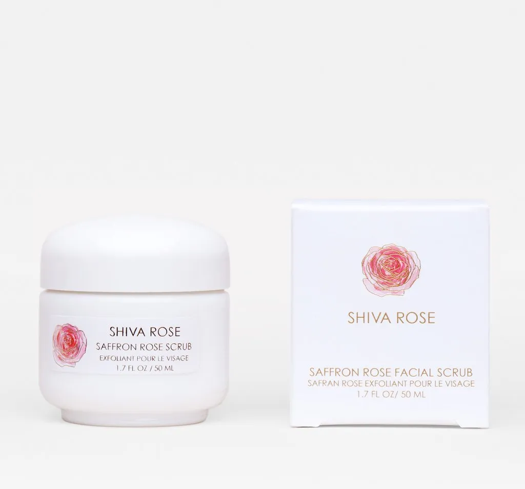 Saffron Rose Facial Scrub