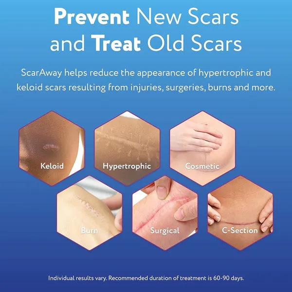 ScarAway Scar Repair Gel , 10 Gram Made with 100% Silicone