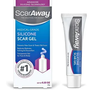 ScarAway Scar Repair Gel , 10 Gram Made with 100% Silicone