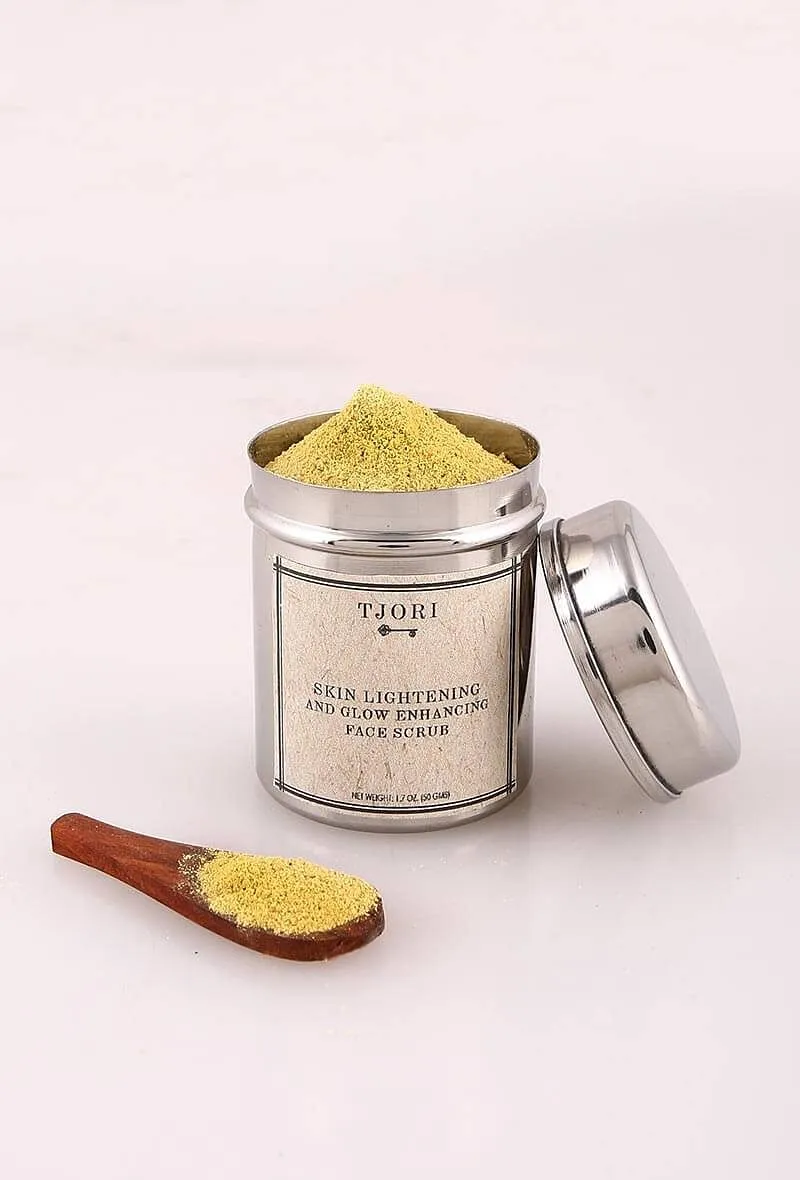 Skin Lightening And Glow Enhancing Face Scrub