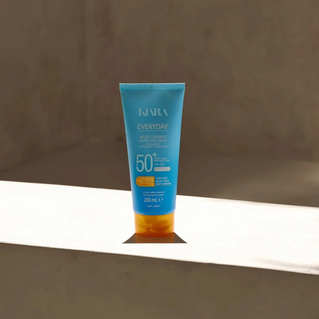 SPF 50  by Kiara | Everyday Milk Lotion | UVA   UVB Protection