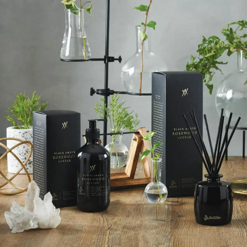 Urban Rituelle Black Amber, Rosewood & Cedar Hand Body Wash