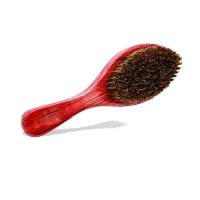 Wave Hair Brush Hard Boar Bristle Wooden Brushes Head Curved Palm Combs 360 Man Hairdressing Hairstyling Tools For Afro